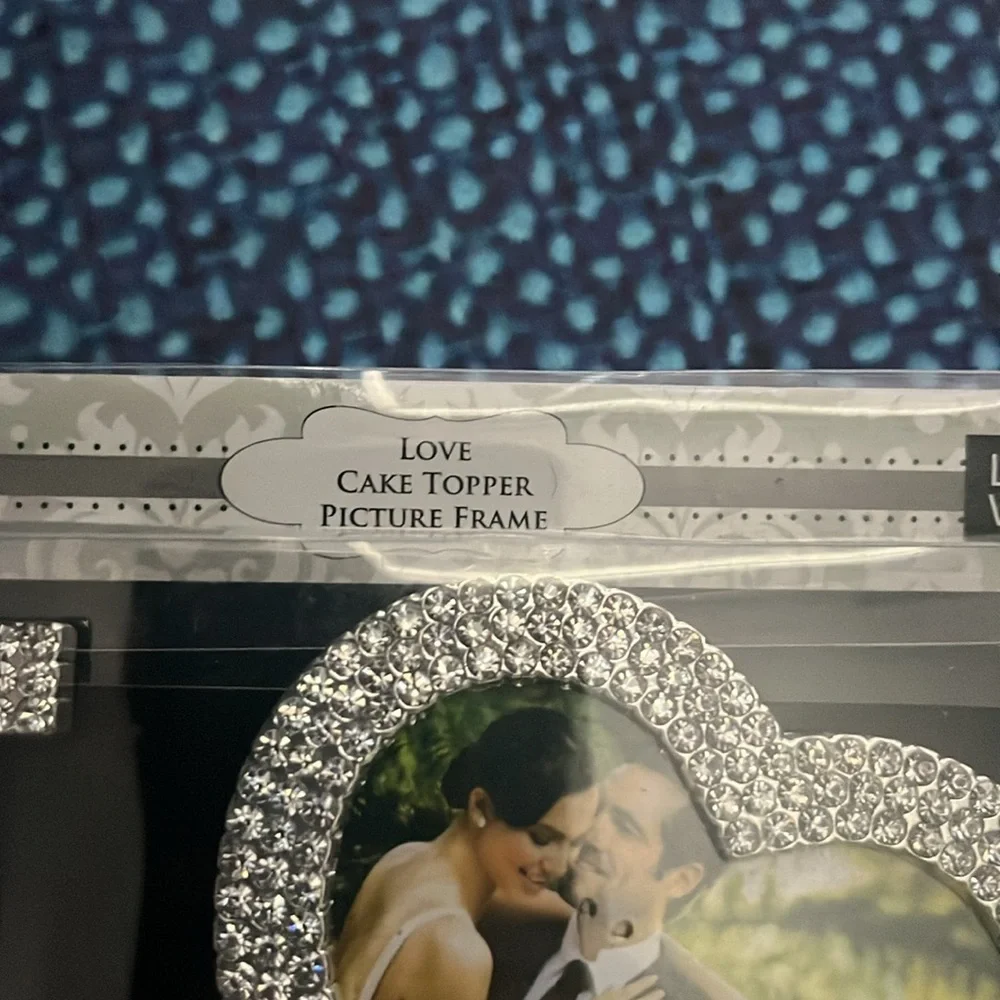 LOVE Cake Topper Picture Frame